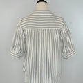 Millie Top in Charcoal Stripe-111 - Woven Top F/W (June- Nov)-Little Bird Boutique