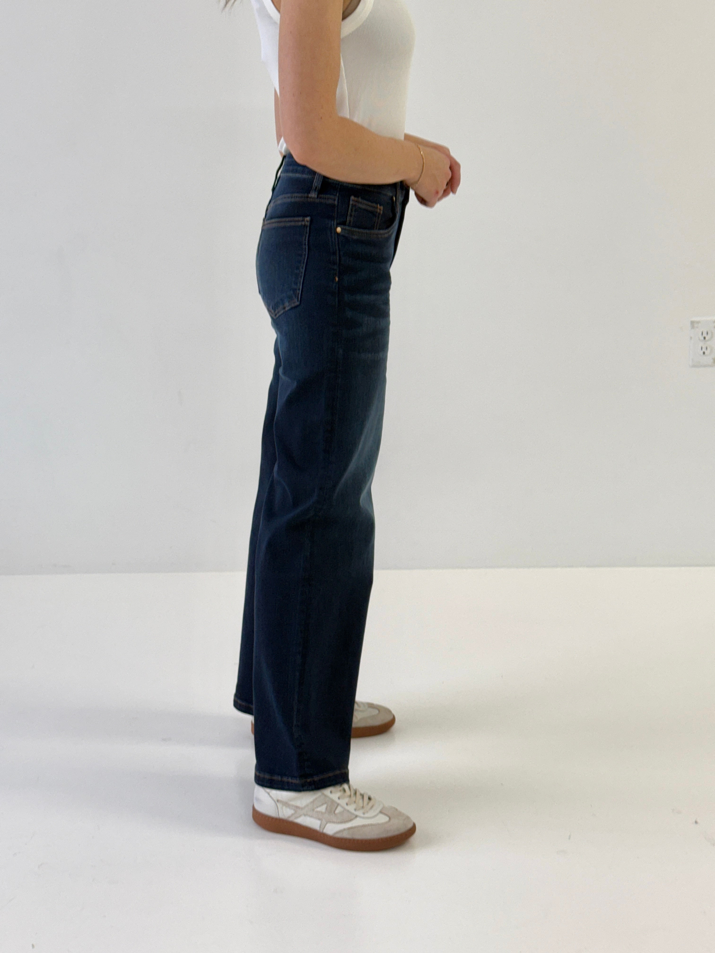 Kut from the Kloth Jean High Rise in Fortitude Wash-210 Denim-Little Bird Boutique