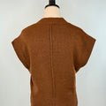Kerisma Gwyneth Sweater Vest in Espresso-131 - Sweaters F/W (June - Nov)-Little Bird Boutique