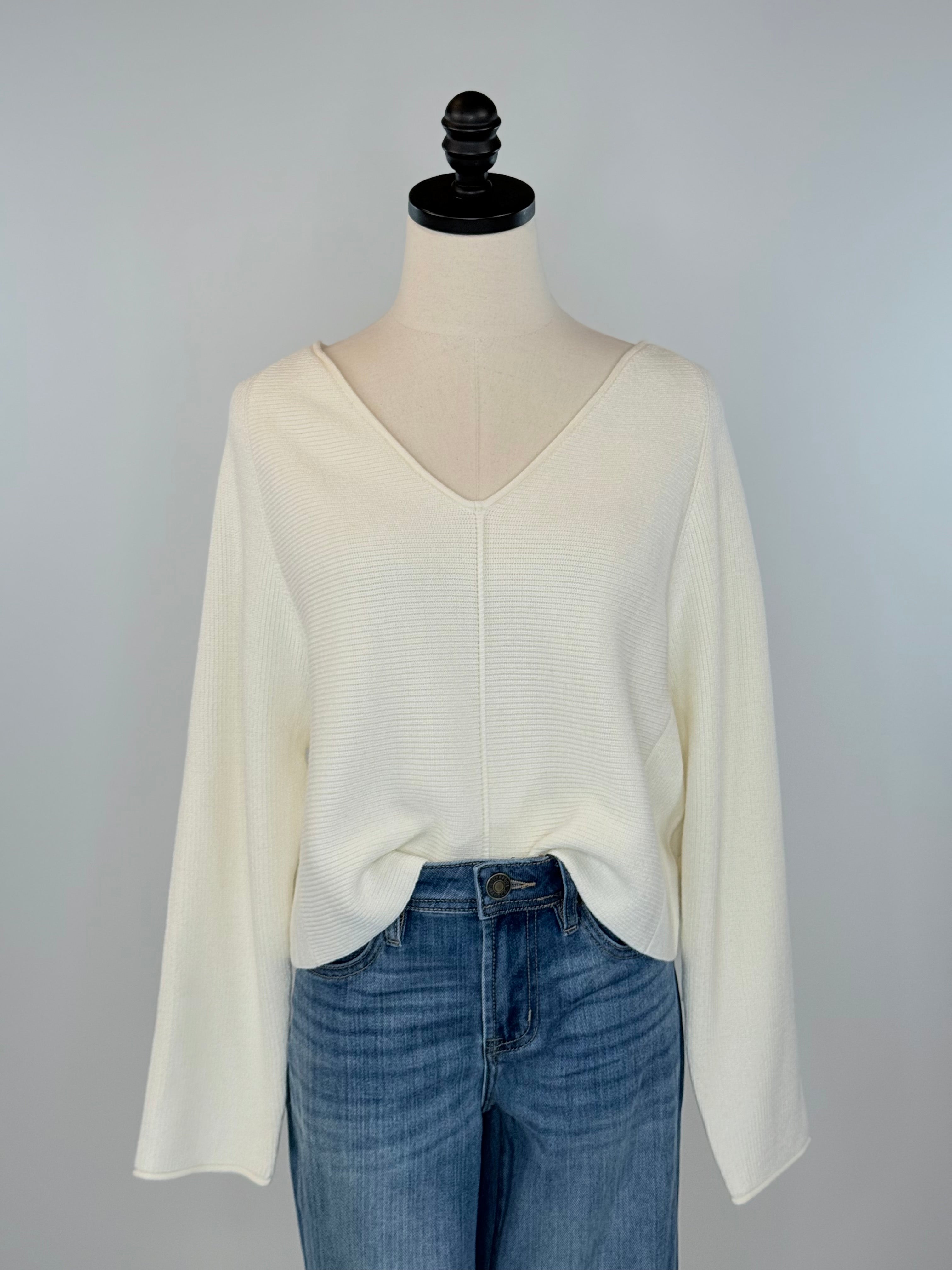 Kerisma Assima Sweater in Cream-131 - Sweaters F/W (June - Nov)-Little Bird Boutique