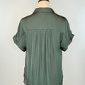 Sullivan Top in Forest Green-111 - Woven Top F/W (June- Nov)-Little Bird Boutique