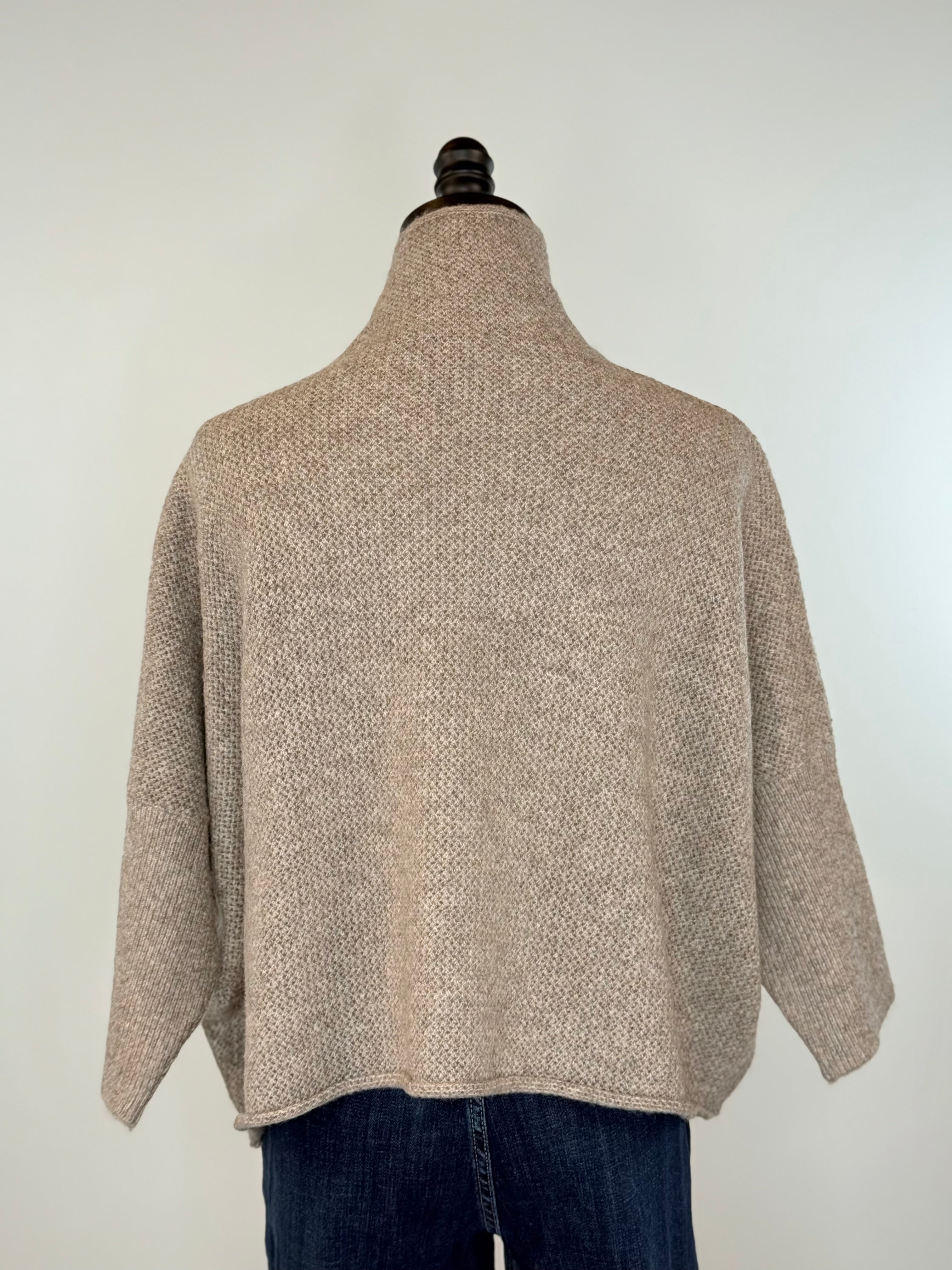 Kerisma Aja London Sweater in Taupe-131 - Sweaters F/W (June - Nov)-Little Bird Boutique