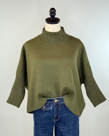 Kerisma Aja Sweater in Olive-131 - Sweaters F/W (July - Dec)-Little Bird Boutique
