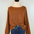 Kerisma Assima Sweater in Brownie-131 - Sweaters F/W (June - Nov)-Little Bird Boutique