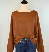 Kerisma Assima Sweater in Brownie-131 - Sweaters F/W (June - Nov)-Little Bird Boutique