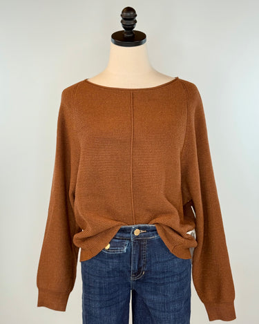 Kerisma Assima Sweater in Brownie-131 - Sweaters F/W (June - Nov)-Little Bird Boutique
