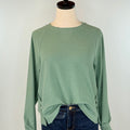 Anthem the Label Sweatshirt in Agave Green-142 Sweatshirts & Hoodies-Little Bird Boutique