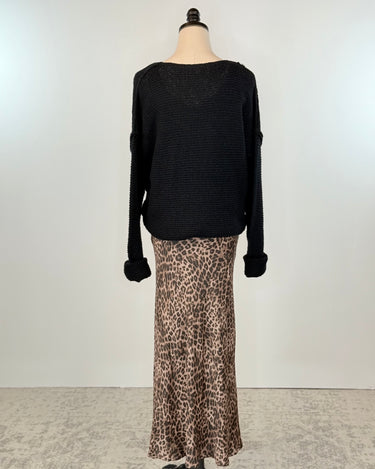 Z Supply Izabel Leopard Maxi Skirt-231 Skirts-Little Bird Boutique