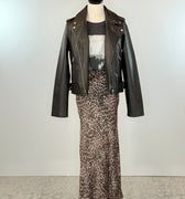 Z Supply Izabel Leopard Maxi Skirt-231 Skirts-Little Bird Boutique