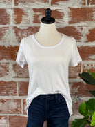 Thread & Supply Elijah Tee in White-122 - Jersey Tops S/S (Jan - June)-Little Bird Boutique