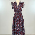 Quenby Dress in Deep Wine-152 Dresses - Long-Little Bird Boutique