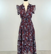 Quenby Dress in Deep Wine-152 Dresses - Long-Little Bird Boutique