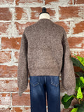 Kerisma Cardigan Sweater in Brown-130 Sweaters-Little Bird Boutique