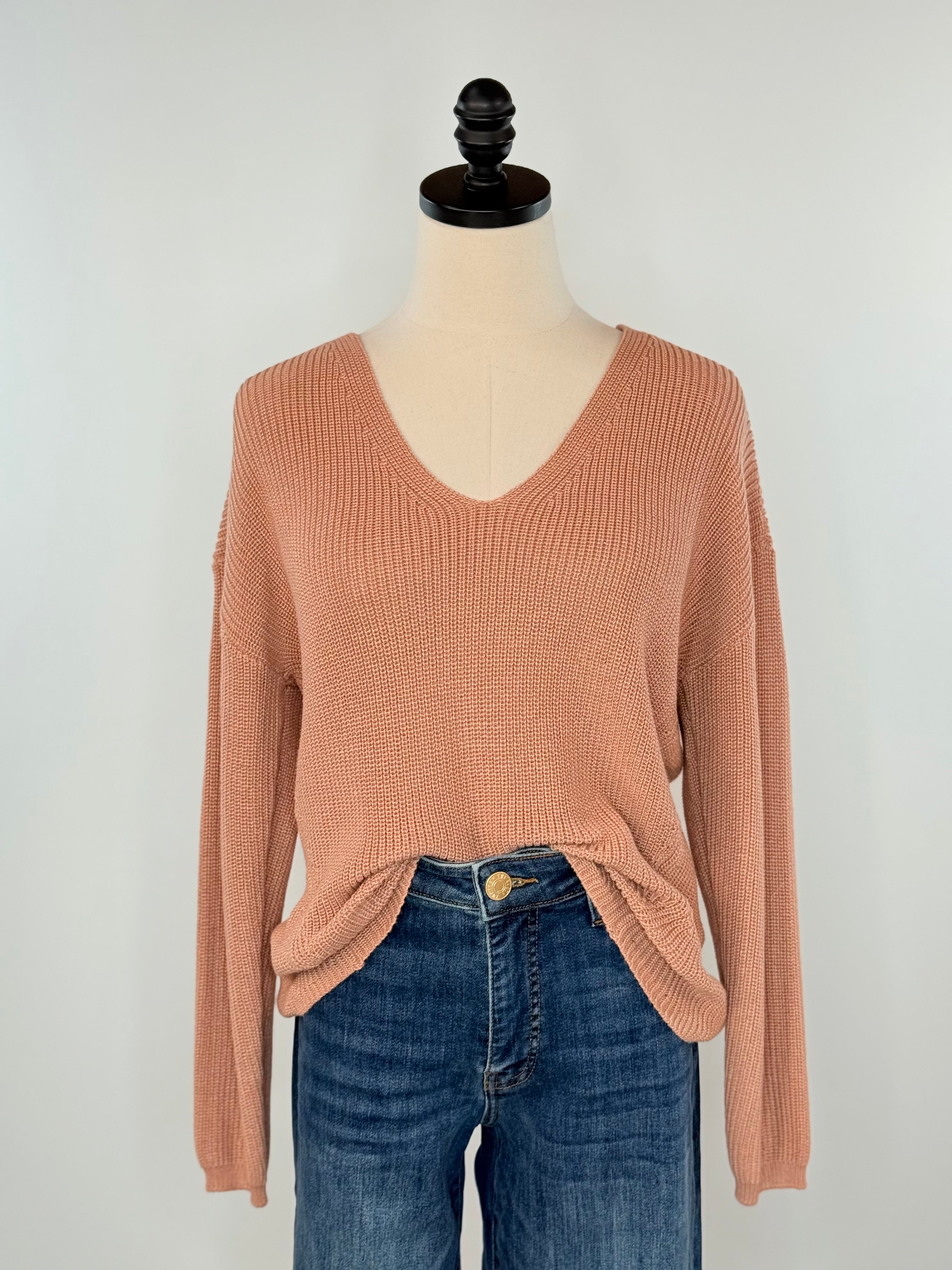 Gentle Fawn Tucker in Cork-132 - Sweaters S/S (Dec - May)-Little Bird Boutique
