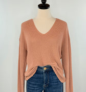 Gentle Fawn Tucker in Cork-132 - Sweaters S/S (Dec - May)-Little Bird Boutique