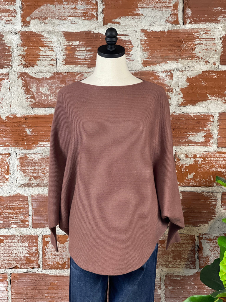 Kerisma Ryu Overlay Sweater in Nutmeg