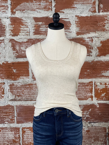 Miller Sweater Tank in Oatmeal