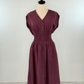 Jak and Rae Persa Dress in Malbec-152 Dresses - Long-Little Bird Boutique