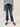 KUT from the Kloth Kelsey High Rise Fab Ab Ankle Flare in Brace Wash-210 Denim-Little Bird Boutique