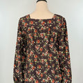 Jak and Rae Sela Top in Watercolor Blossom-111 - Woven Top F/W (June- Nov)-Little Bird Boutique
