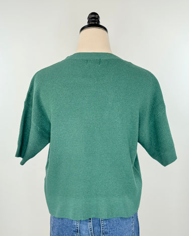 Riley Sweater in Green-131 - Sweaters F/W (June - Nov)-Little Bird Boutique