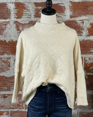 Kerisma Rowena Sweater in Cream-131 - Sweaters F/W (July - Dec)-Little Bird Boutique