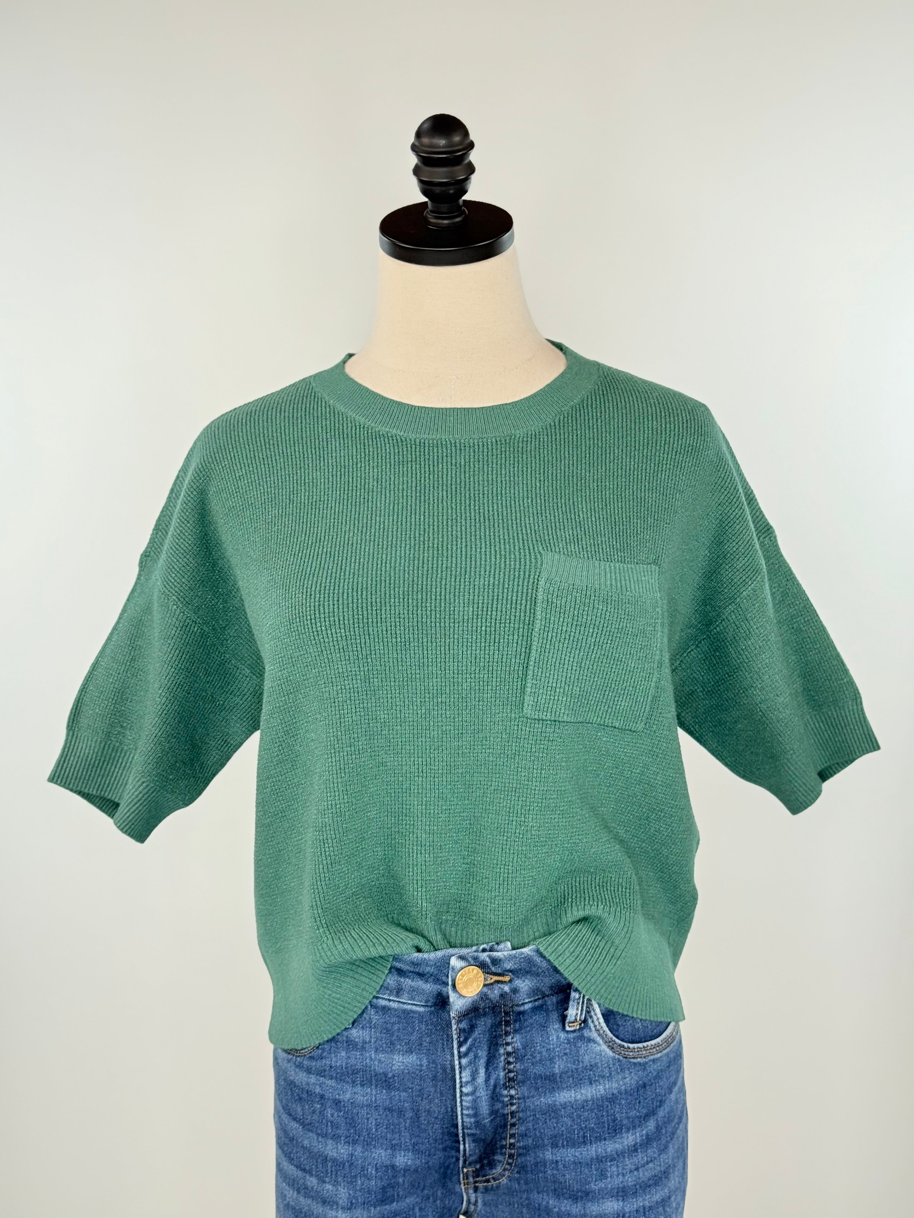 Riley Sweater in Green