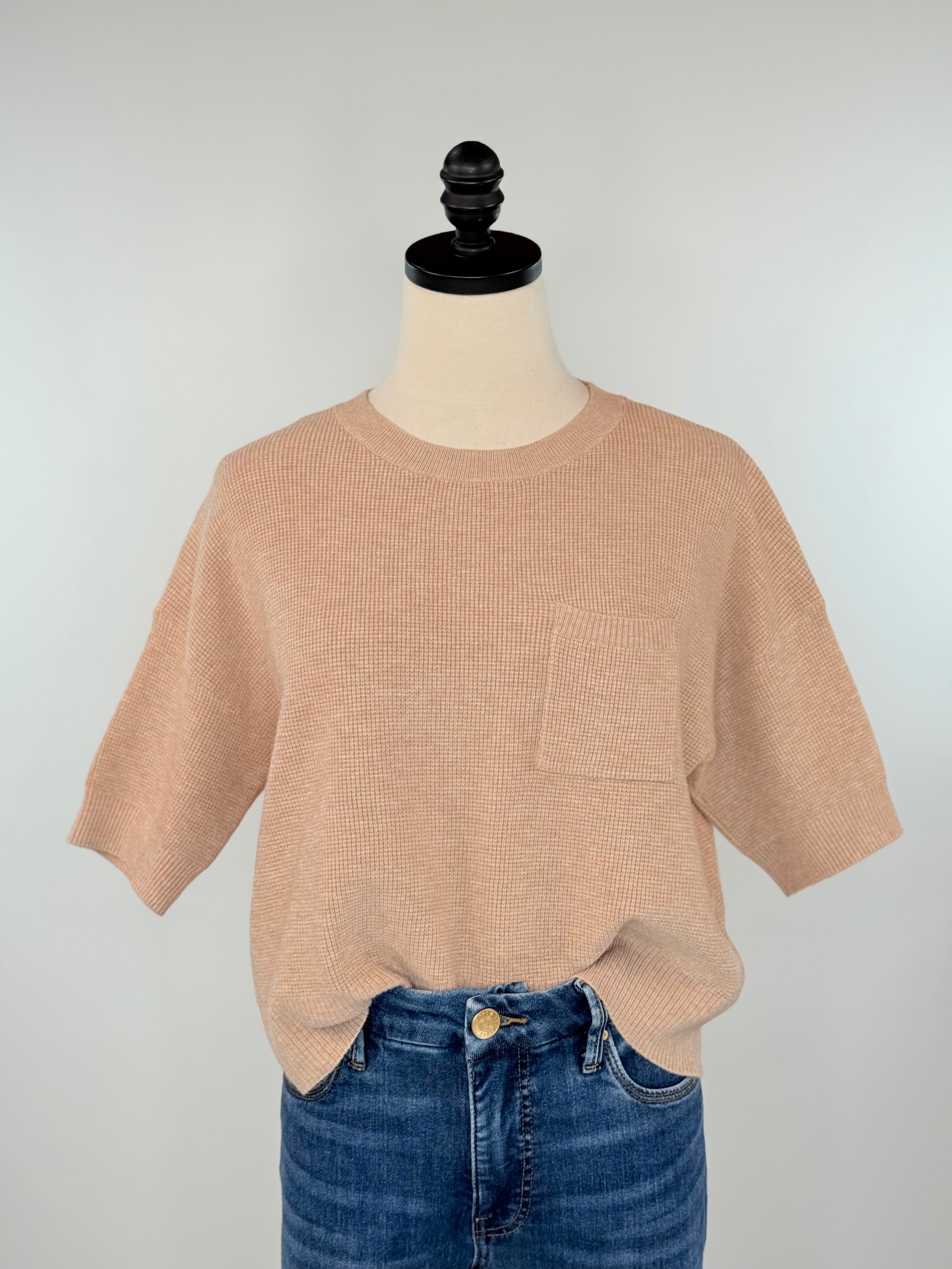 Riley Sweater in Almond