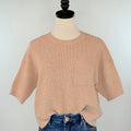 Riley Sweater in Almond-131 - Sweaters F/W (June - Nov)-Little Bird Boutique