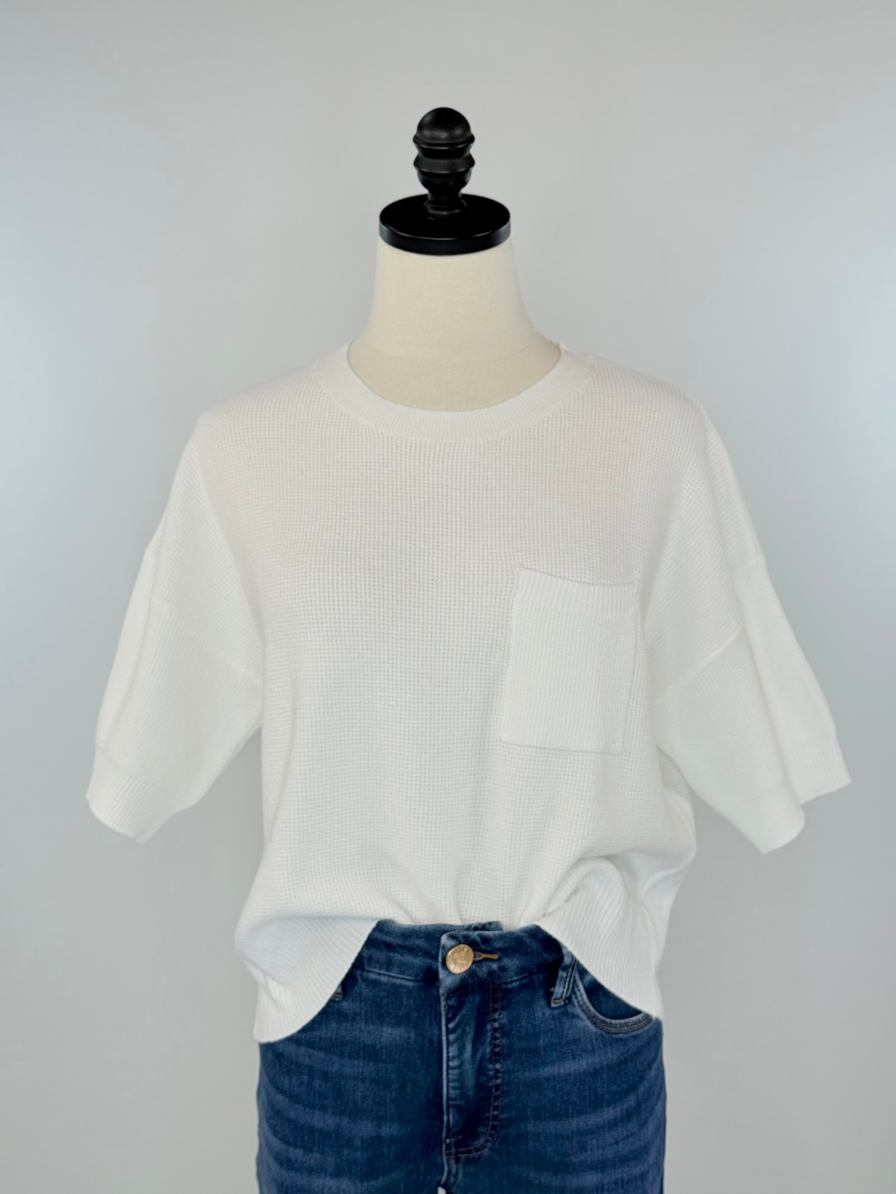 Riley Sweater in Off White
