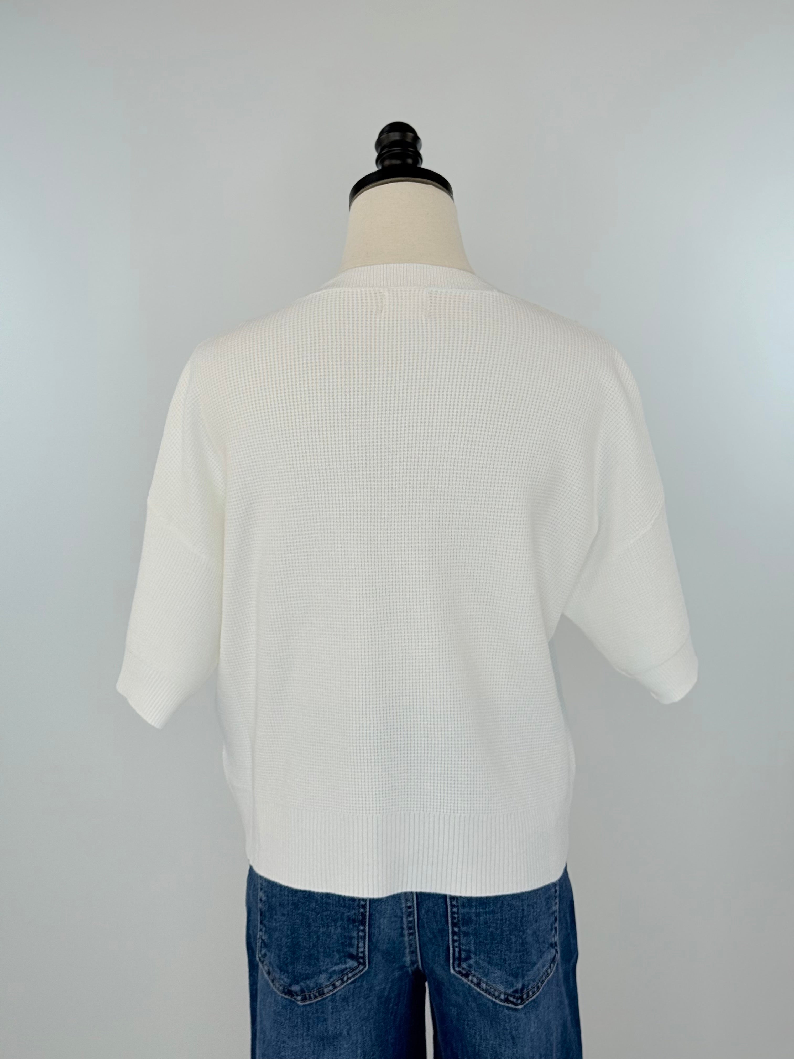 Riley Sweater in Off White