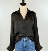 Sinclair Blouse in Black-111 - Woven Top F/W (June- Nov)-Little Bird Boutique