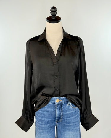 Sinclair Blouse in Black-111 - Woven Top F/W (June- Nov)-Little Bird Boutique