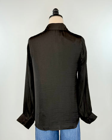 Sinclair Blouse in Black-111 - Woven Top F/W (June- Nov)-Little Bird Boutique