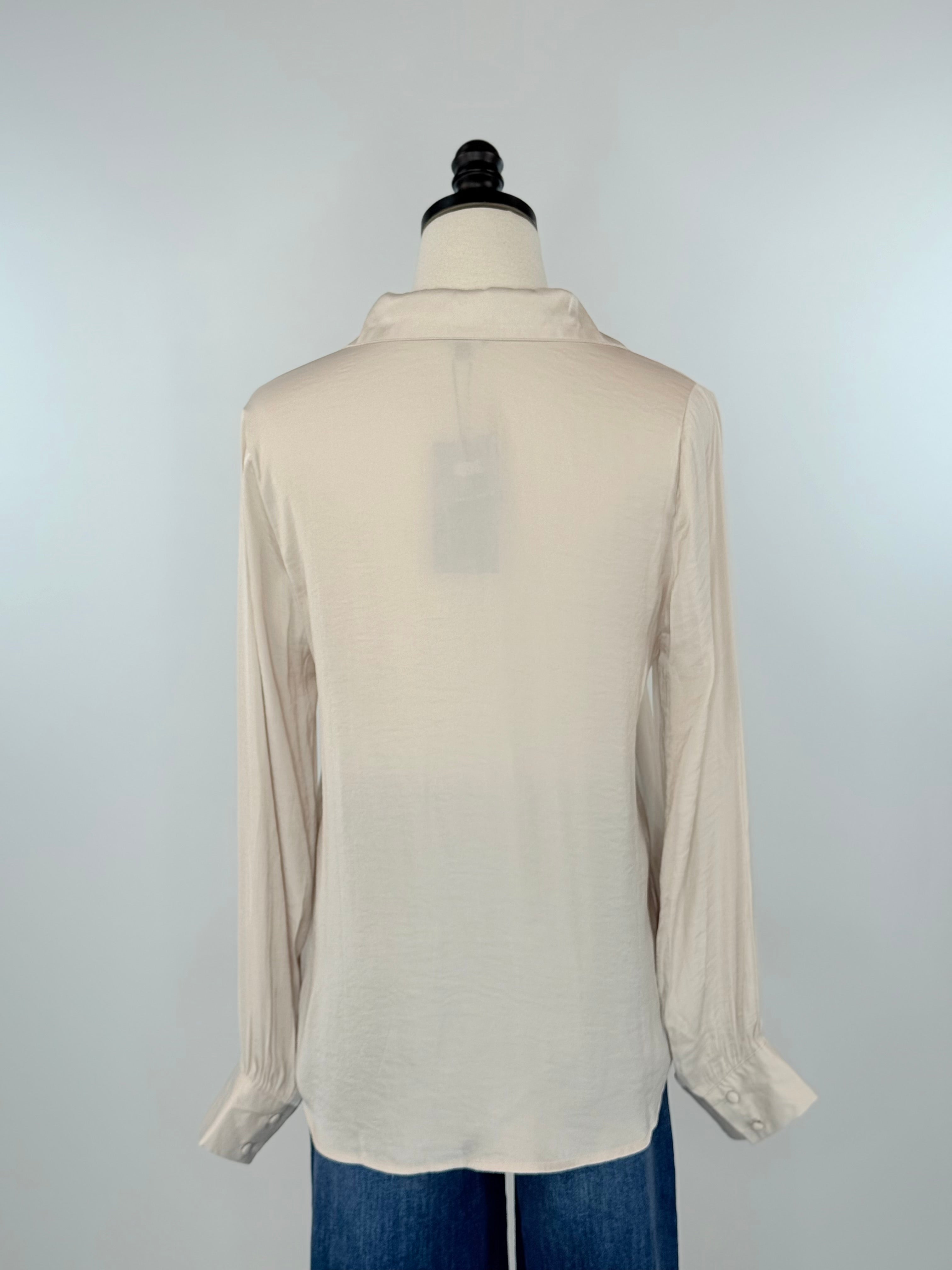 Sinclair Blouse in Papyrus-111 - Woven Top F/W (June- Nov)-Little Bird Boutique