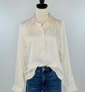 Jak and Rae Adelynn Blouse in Cream-111 - Woven Top F/W (June- Nov)-Little Bird Boutique