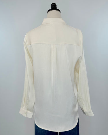 Jak and Rae Adelynn Blouse in Cream-111 - Woven Top F/W (June- Nov)-Little Bird Boutique