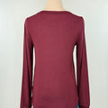 Thread and Supply Stacy Top in Maroon-121 - Jersey Tops F/W (June - Nov)-Little Bird Boutique