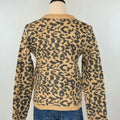 Dex Button Up Leopard Sweater-131 - Sweaters F/W (June - Nov)-Little Bird Boutique