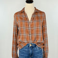 Blake Top in Ginger-111 - Woven Top F/W (June- Nov)-Little Bird Boutique