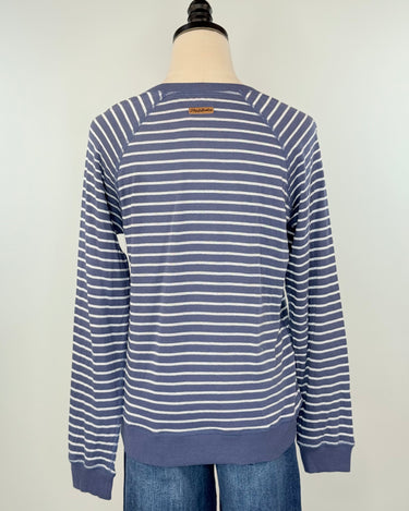 Flag and Anthem Frannie Reversible Top in Navy and White-121 - Jersey Tops F/W (June - Nov)-Little Bird Boutique