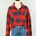 Thread and Supply Elsie Shirt in Black Tomato Plaid-111 - Woven Top F/W (June- Nov)-Little Bird Boutique