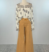 Oat NYC Mid-Rise Wide Leg Denim in Oak Bluff-210 Denim-Little Bird Boutique