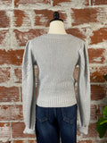 Steve Madden Irene Sweater in Silver Grey-130 Sweaters-Little Bird Boutique