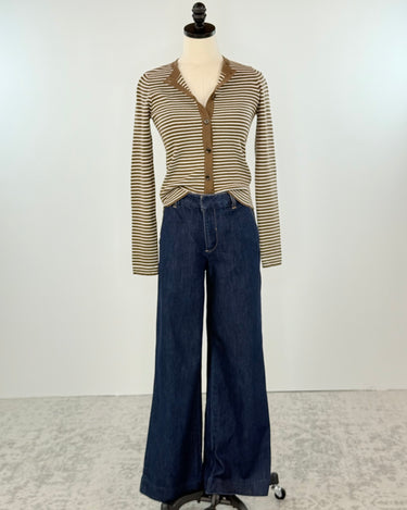 OAT NYC Denim Trouser in Raw Rinse Wash-210 Denim-Little Bird Boutique