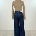 OAT NYC Denim Trouser in Raw Rinse Wash-210 Denim-Little Bird Boutique