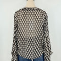 Dear John Racquel Top in White Cap Grey-111 - Woven Top F/W (June- Nov)-Little Bird Boutique