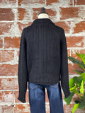 Hifza Raglan Sleeve Cardigan Sweater-130 Sweaters-Little Bird Boutique