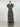 Lennox Long Dress in Black and White