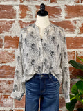 Veronica M Parisa Blouse with Cami in Cream-112 Woven Tops - Long Sleeve-Little Bird Boutique